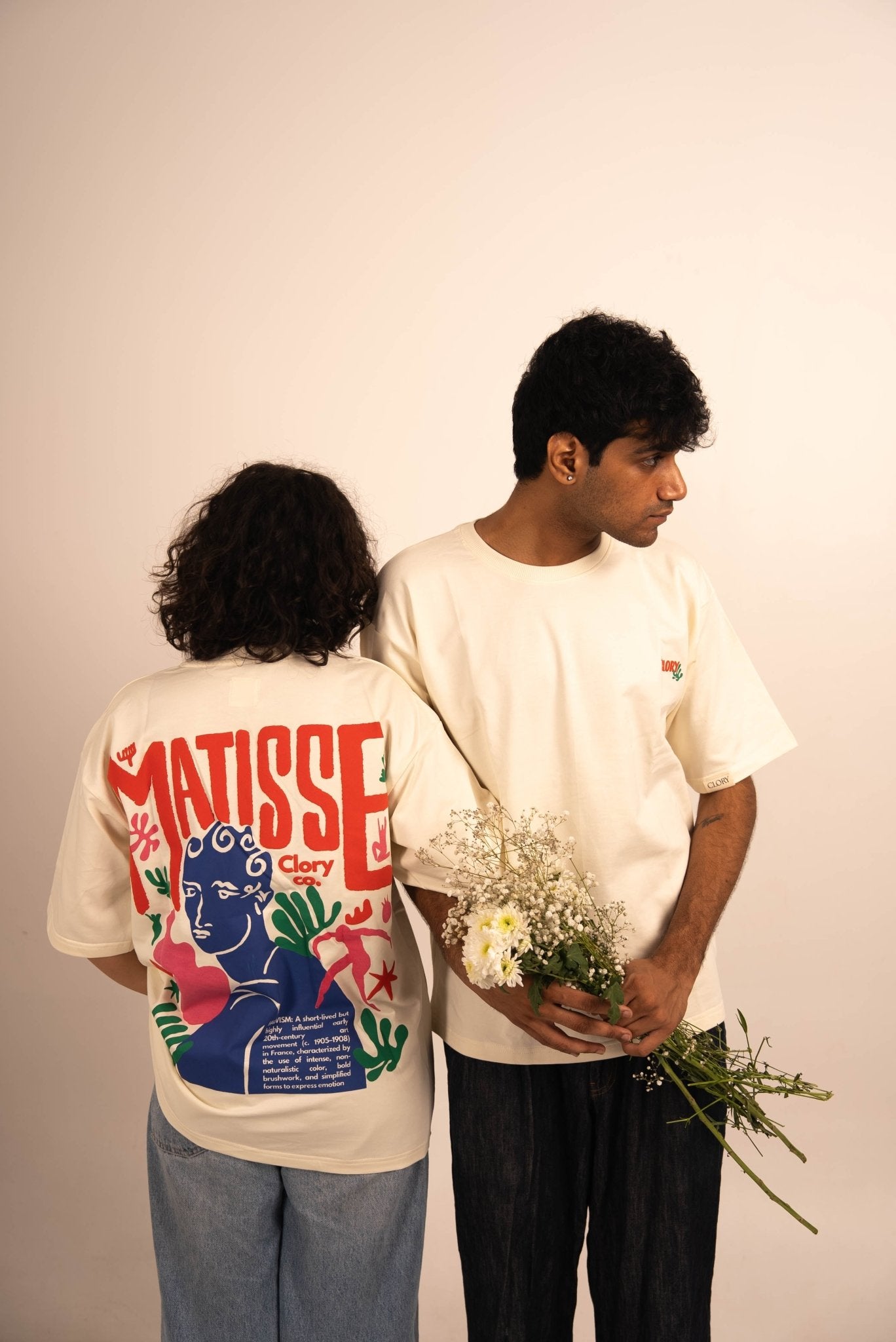 The fauvist (matisse) - Off White Oversized T Shirt - CLORYco.Oversize T-Shirts