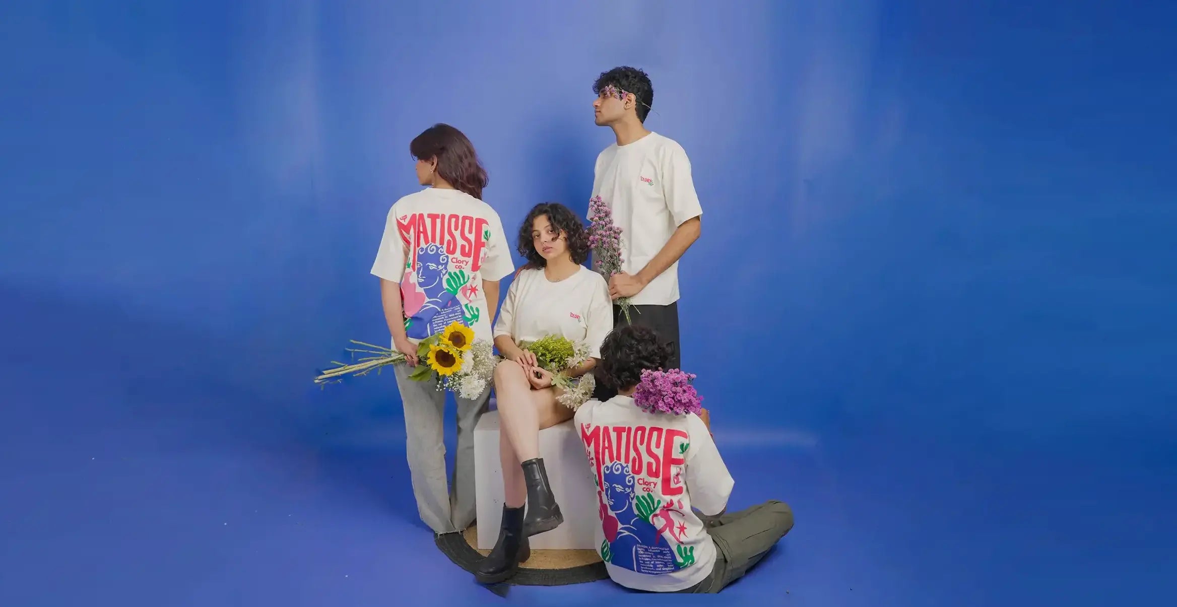 The fauvist (matisse) - Off White Oversized T Shirt - CLORYco.Oversize T-Shirts