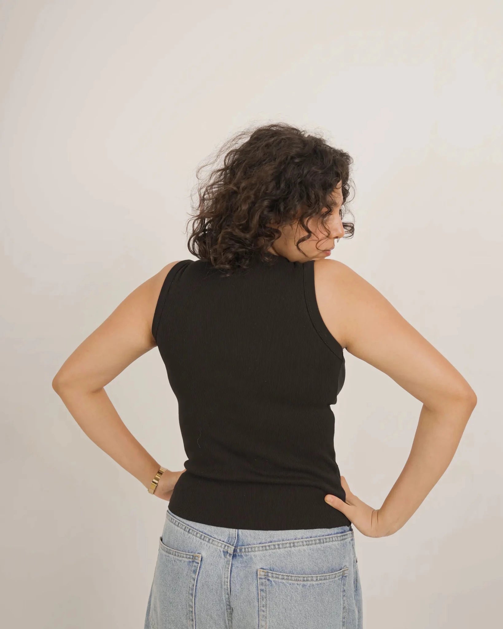 Electric muse tank - Black Tank Top - CLORYco.Tank Tops