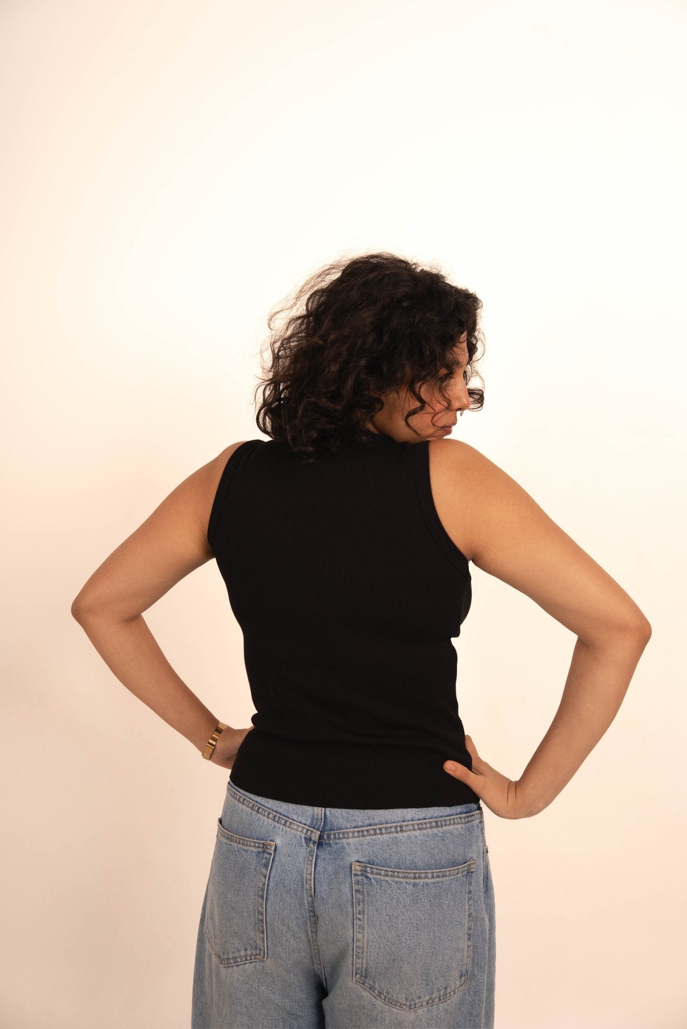 Electric muse tank - Black Tank Top - CLORYco.Tank Tops
