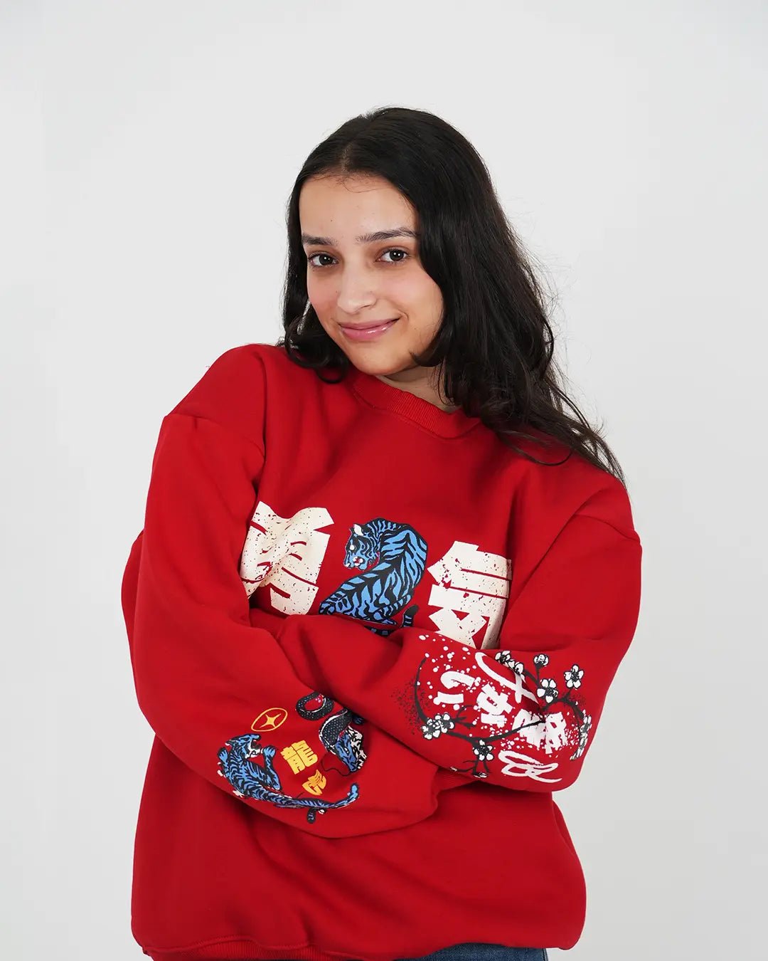 Periwinkle Dragon Sweatshirt