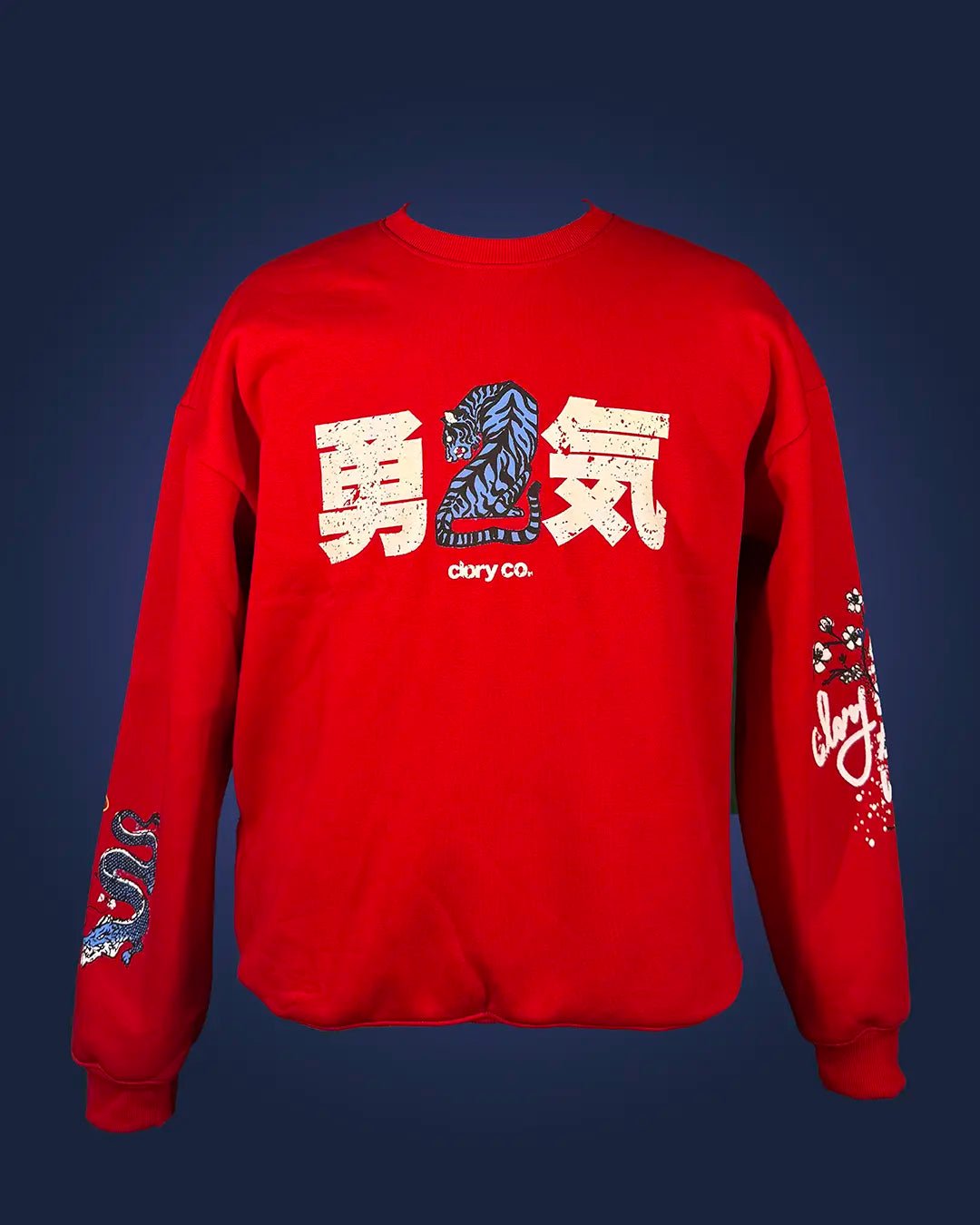 Periwinkle Dragon Sweatshirt
