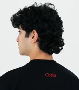 Black oversized t-shirt