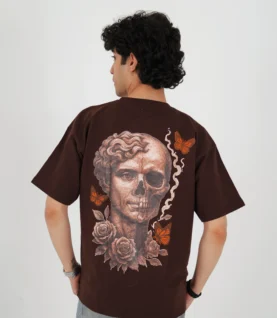 Brown oversized t-shirt