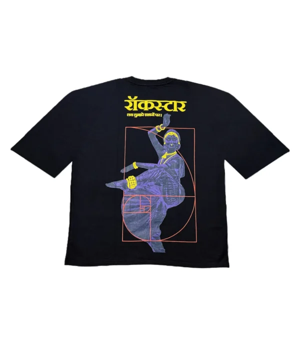 blue oversized t-shirt