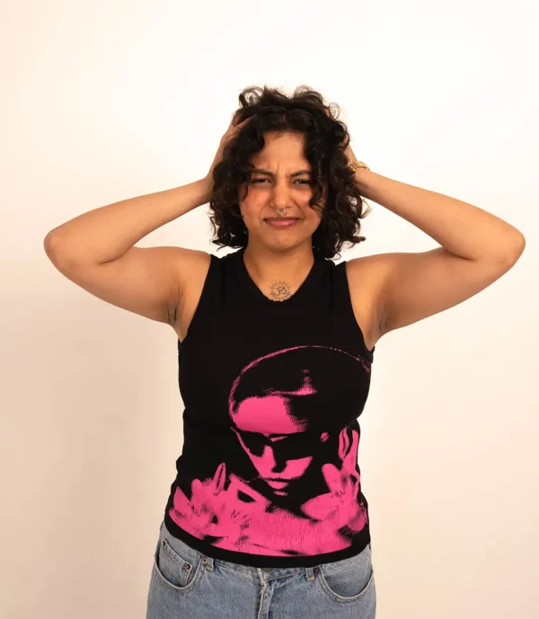 black tank top cloryco