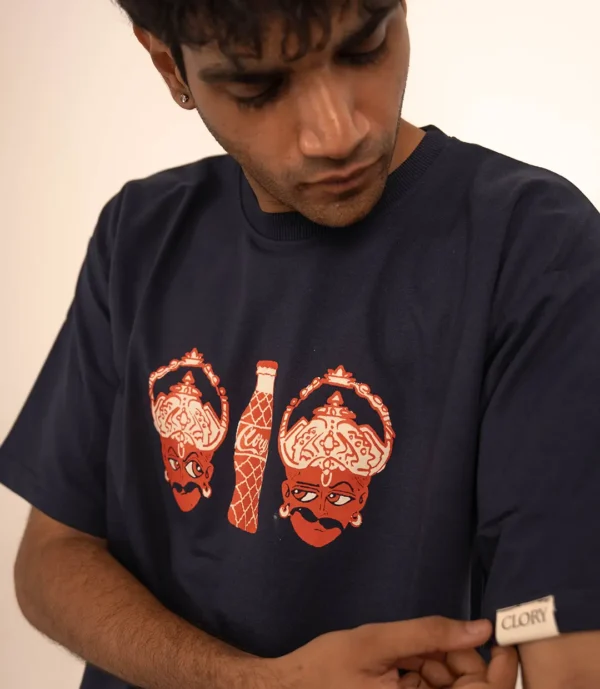 DSC00179 navy blue oversized graphic t shirt cloryco