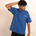 royal blue oversized t shirt cloryco