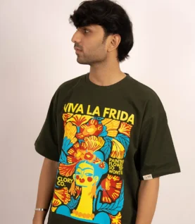 Oversized Graphic T Shirt cloryco